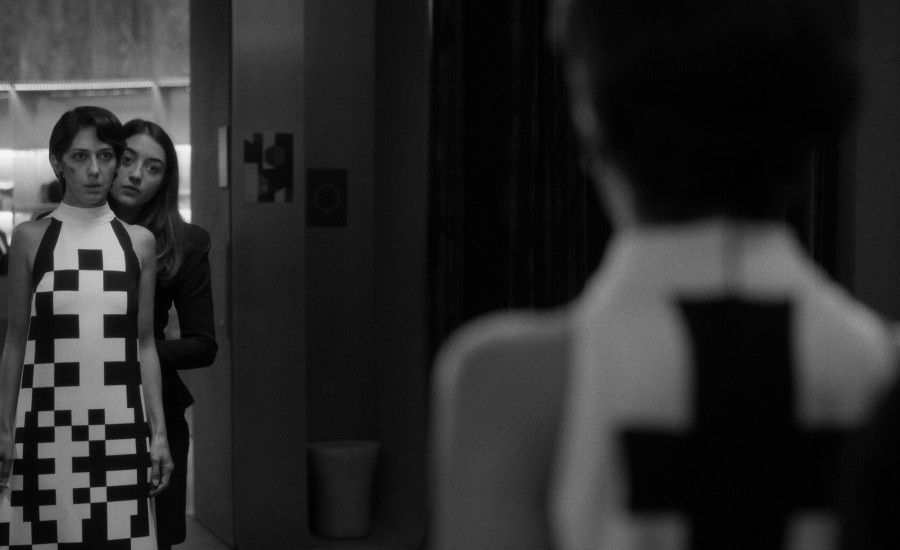 Two People Exchanging Saliva